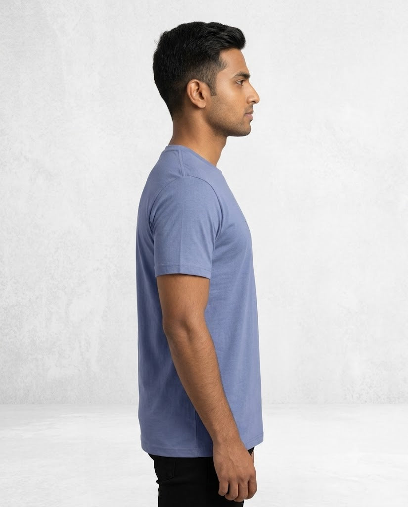 C n C Men's Premium Round Neck T-Shirt