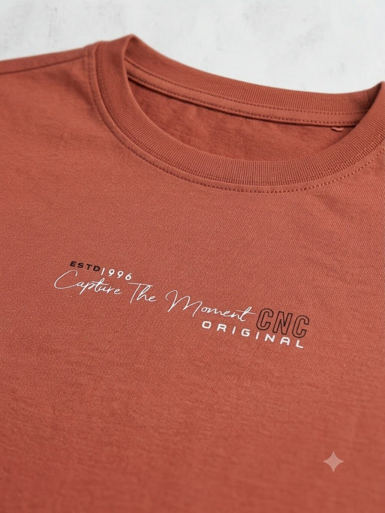 C n C Men's Premium Round Neck T-Shirt