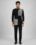 Rajwada Men’s Wear Premium Black 2-Piece Jodhpuri Suit