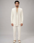 Rajwada Men’s Wear Premium Ivory 3-Piece Jodhpuri Suit