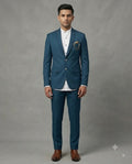 Rajwada Men’s Wear Premium Morpinch 2-Piece Jodhpuri Suit