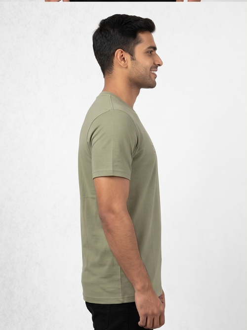 C n C Men's Premium Round Neck T-Shirt